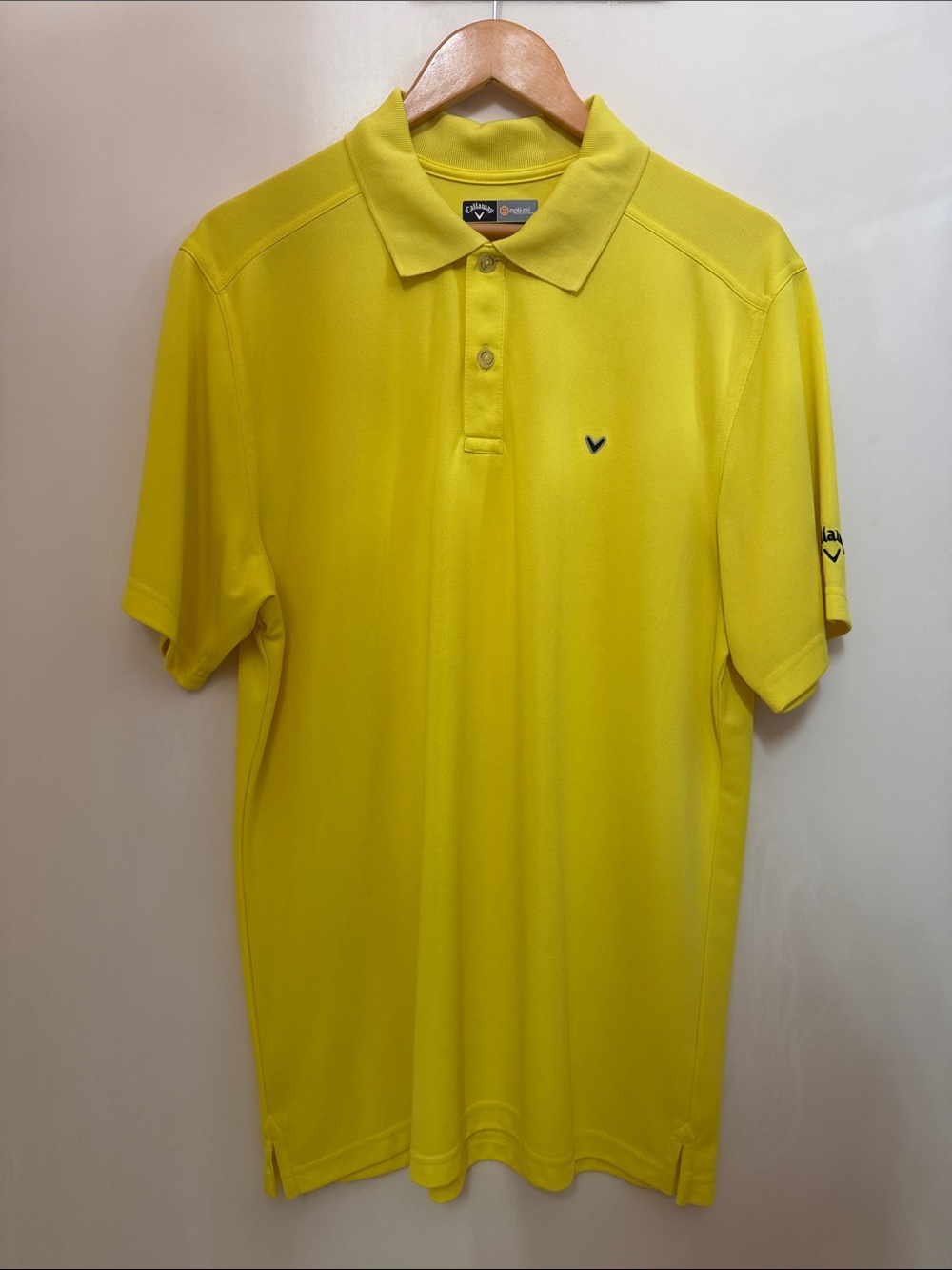 Callaway Men’s Bright Yellow Performance Polo